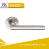 Manija de la palanca de la puerta de madera del baño Manija de la palanca de fundición de acero inoxidable (SH-002)