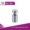 Abrazadera de vidrio con clip de vidrio de acero inoxidable Ss304 y soporte de vidrio 316 (GC-302)