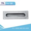 Manija de la puerta oscura de muebles cuadrados de acero inoxidable (FH-106)