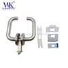 Perilla tubular de pestillo de acero inoxidable y cerrojo de combinación de cerraduras de puerta de un solo cerrojo (LS-001)